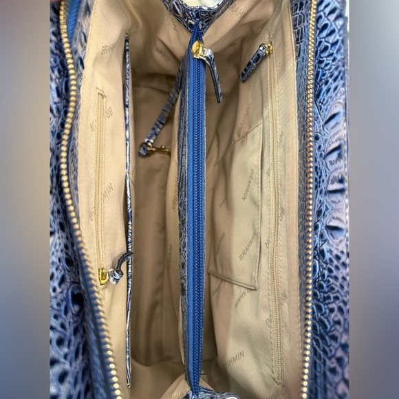 Brahmin Small Finley Coastal Blue - Picture 5 of 8